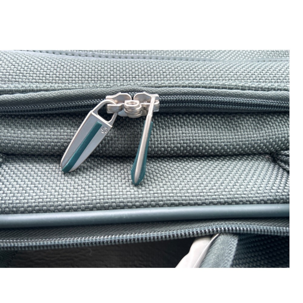 Samsonite Green Ballistic Nylon Travel Carry-On Bag Multi-Pocket Utility Duffle - Picture 9 of 12
